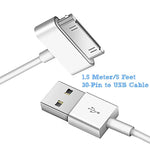 USB Cable For iPhone 4 s 4s 3GS 3G iPad 1 2 3 iPod Nano itouch 30 Pin Fast Charging USB Cable Charger Adapter Data Sync Cord
