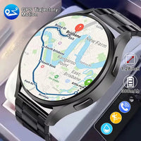 Smart Watch 1.77" HD AMOLED Screen Bluetooth Call Health Monitor Smartwatch Men Women Fitness Sports Watche For Android IOS HT30