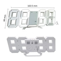 Digital Decoration for Bedroom Desk Watches Led Wall Clock Living Room Alarm Modern Home and Decoration Electronic Table Decor