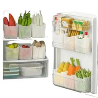 Fridge Storage Boxes Food Fresh Organizer Cold Storage Crisper Fruit Spice Food Container Home Kitchen