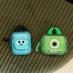 Cartoon Monster Earphone Case For Airpods 1 2 3 4 Airpods Pro3 Pro2 Wireless Bluetooth Headset Protective Cover With Hook