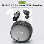 HTC Sleep Earbuds Wireless Block Snoring Noise Reduction Bluetooth Headphones