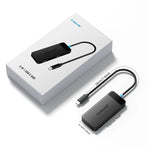 Lemorele 6-in-1 USB C Hub 4K Docking Station Dual HDMI DP 4K for Laptop MacBook Dell HP 100W PD USB 3.0 Multi Monitor Adapter