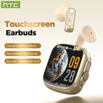 HTC NE72 TWS Open-Ear AI Translator Earbuds 135+ Languages Real-Time Translation Bluetooth 6.0