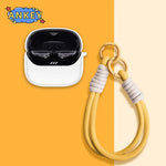 for JBL Tune Buds 2 Case Protective Cover with Lanyard Soft Silicone Earbuds Shells Accessories