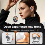 EARDECO Hifi Sound Clip-on Bluetooth Headphones Bass Wireless Earphones Stereo Quality Sound Wireless Bluetooth Headsets