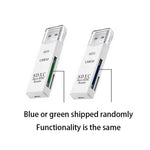 Mini High Speed 2 in 1 Multi Card Reader USB 3.0 Micro SD TF Card Memory Flash Drive Adapter
