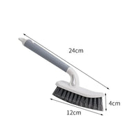 360° Deep Cleaning Brush, Sturdy Bristles Handle for Bathroom Kitchen Tile Floor Corner To Surface Scrub Tool Corner Cleaning Br