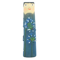 Bohemian Family Face Vase Handmade Resin Dried Flowers Home Decor Vase Crafts Bathroom Bookshelf Living Room Decoration