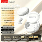 Lenovo Y33 Wireless Bluetooth Earbuds Stereo Headphones  Long Playtime Bluetooth 5.0 Sport Earphones