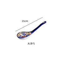 Ceramic Tableware Set Rice Bowl Serving Plate Creative Cutlery Soup Plate Noodle Handle Bowl Sauce Dish Steak Salad Fruit Plate