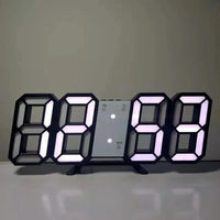 Digital Decoration for Bedroom Desk Watches Led Wall Clock Living Room Alarm Modern Home and Decoration Electronic Table Decor