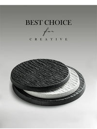 Main Dish Tableware Rock Plate  Stone Grain Ceramic Western Food Steak Plate Japanese Plate Home Western Food Display Tray