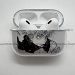 NEW Anime Jujutsu Kaisen GojoSatoru Earphone Case For AirPods 4 3 1 2 Gen Earphone Protecitve Case For AirPods Pro3, ,Pro Cover