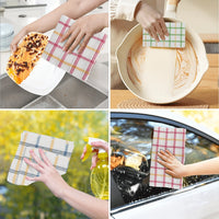Kitchen Cleaning Cloth, Soft Absorbent Cleaning Cloth, Household Cleaning Tools, Reusable and Durable Kitchen Cleaning Cloth,