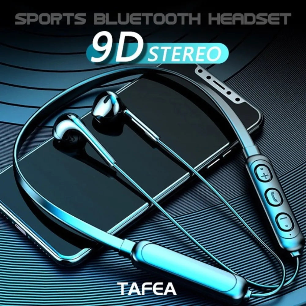 Headphones Bluetooth Earphones Neckband Earphone Sport Headset with Mic Bass Stereo