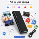 1TB Portable Solid State Drive External SSD USB 3.1 Fast Data Storage Backup Device for PC Mac Tablet