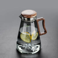 Glass Cup Set Water Kettle Bottle Creative Heat-resistant Water Glass Flower Tea Juice Cup Drop Shipping