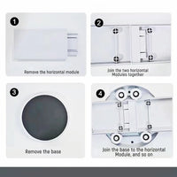 Table Turntable Kitchen Dining Turntable Tray 360 ° Rotation Versatile Heat Resistant Portable Rotating Food Organizer Tray