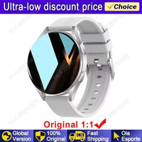 Smart Watch 1.77" HD AMOLED Screen Bluetooth Call Health Monitor Smartwatch Men Women Fitness Sports Watche For Android IOS HT30