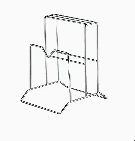 Kitchen Knife Storage Rack with Cutting Board Slot, Multifunctional Countertop Utensil Organizer Holder