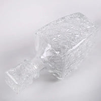 Creative Transparent Glass Whiskey Liquor Wine Drinks Decanter Crystal Spirits Bottle Wine Carafe For Bar Party Wedding Gifts