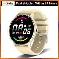 LIGE 2026 Smart Watch Women Men Ladies Gift Sport Fitness Men Watches Heart Rate Monitor Waterproof Smartwatch For Android IOS
