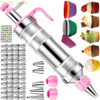 Stainless Steel Ice Tool Set With 100 Baking Cups For Cake Decoration D0LD