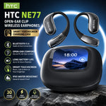 HTC NE77 TWS Wireless Earbuds Bluetooth 5.3 ENC HD Mic Low Latency Touch Control LED Display Sport Headphones for iOS Android