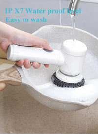Home Cleaning Brush Kitchen Multifunctional Cleaning Handheld Tile Bathroom Glass Floor Scrubber Electric Cleaning Brushes