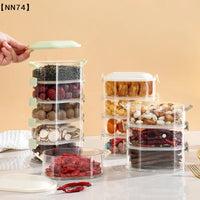 Kitchen Storage Box Onion Ginger Garlic Fresh-keeping Box Multi-layer Food Sealing Moisture-proof Packaging Tank Household[J]