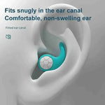 Soft Silicone Earplugs Waterproof Noise Cancelling Comfortable for Sleeping And Swimming
