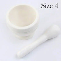 Kitchen Small Cooking Tools Resin Mortar Pestle Set Garlic Herb Spice Mixing Grinding Crusher Bowl Restaurant Accessories