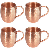 100% Copper Moscow Mule Mug Durable Coppery Beer Mugs 350ml Coffee Mug Milk Cup Pure Copper Bar Cup Drinkware