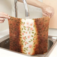 15 Pack of Coral Fleece Cleaning Towels, Suitable for Kitchen, Bathroom, Glass and Car Washing — Super Absorbent, Quick-Drying,