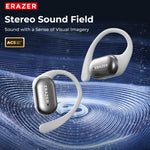 ERAZER XF56 Bluetooth V6.0 Earphones OWS Sports Wireless Headphones AI Translator Earbuds Comfortable Ear Hook Bluetooth Headset