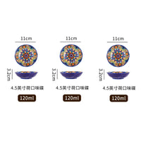 Ceramic Tableware Set Rice Bowl Serving Plate Creative Cutlery Soup Plate Noodle Handle Bowl Sauce Dish Steak Salad Fruit Plate