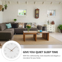 Wooden Wall Clock Creative Hanging Decor for Living Room Bedroom Home Office Artistic Modern Silent Clock Decoration
