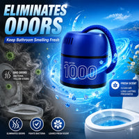 Automatic Toilet Bowl Cleane HangingToilet Cleaner BottleToilet Deodorizer Freshener Continuous Cleaning Bathroom Odor Control