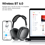 HOCO W68 ANC Noise Canceling Bluetooth 6.0 Headphones Wireless Headsets with App Control Function with Microphone for Phone Call