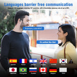 Open Ear Bluetooth Earphones AI OWS Sports Wireless Headphones with Mic Powerful Bass AI Translator Earbuds Waterproof Long Life