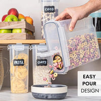 Food Container Storage 4L Kitchen Food Storage Tank Miscellaneous Grain Storage Box Transparent Sealed And Waterproof Storage