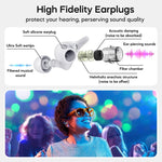 whizzer es1ab sleep earplugs silicone noise reduction ear plugs noise canceling sleep sound proff ear noise canceling earplugs