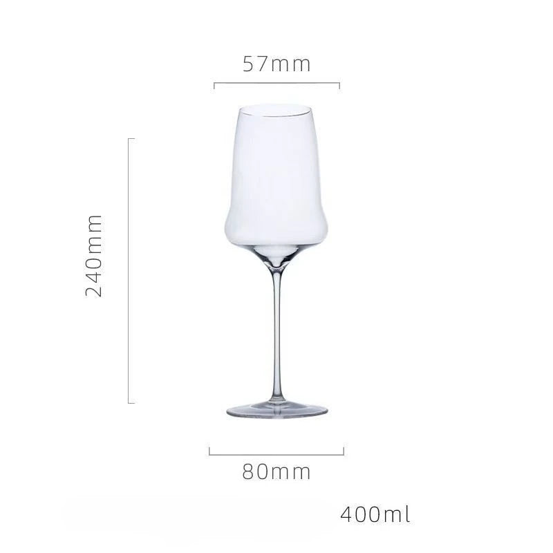 Luxury Superior Drinkware Quality Crystal Cloud Wine Glass 0.5mm Extremely Thin Handmade Champagne Glass Cups Tall Wine Glass