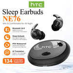 Sleeping Noise Reduction Earbuds HTC Original NE76 AI Translation Wireless Bluetooth Earphones HIFI Music Stereo Sound Headphone