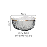 Glass Salad Bowl Clear Large Serving Bowl for Fruit Dessert Trifle Pasta Yogurt Ice Cream Mixing Bowl Kitchen Party
