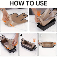 Silicone Bread Loaf Pan for 22.86x12.7 cm Baking Pans - Food Grade, Non-Stick, Easy to Clean, High-Temperature Resistant