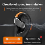 EARDECO Hifi Sound Clip-on Bluetooth Headphones Bass Wireless Earphones Stereo Quality Sound Wireless Bluetooth Headsets