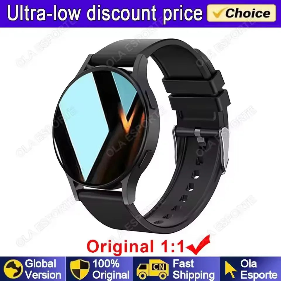 Smart Watch 1.77" HD AMOLED Screen Bluetooth Call Health Monitor Smartwatch Men Women Fitness Sports Watche For Android IOS HT30