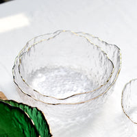 Glass Salad Bowl Clear Large Serving Bowl for Fruit Dessert Trifle Pasta Yogurt Ice Cream Mixing Bowl Kitchen Party